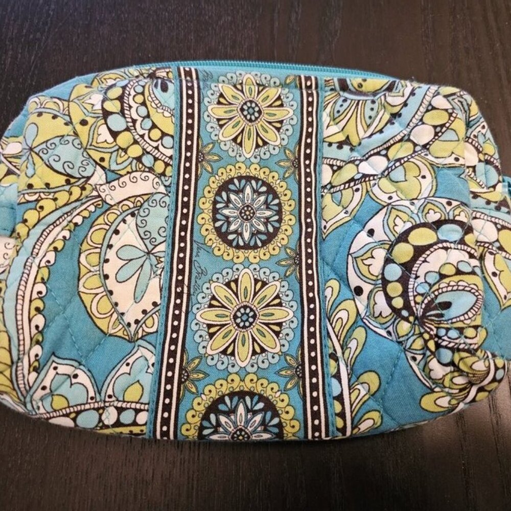 Very Bradley "Peacock" Cosmetic Case